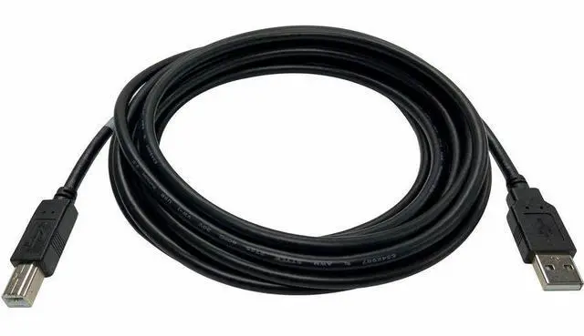 Main image of Black Box USB 2.0 Cable Type-A to Type-B Male/Male Black