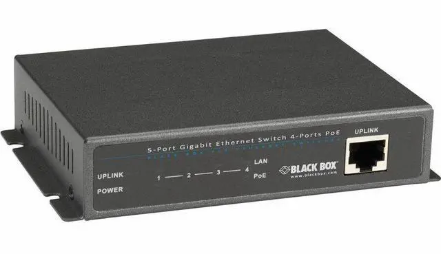 Main image of Black Box LPB1200 Series Gigabit Ethernet 1000-Mbps PoE+ Switch