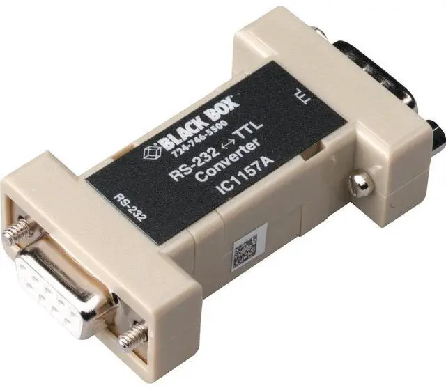 Main image of Black Box RS-232 to TTL Bidirectional Converter, DB9