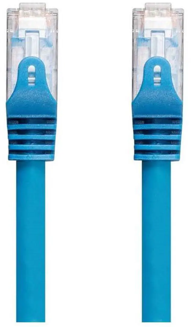 Alt view image 8 of 14 - Monoprice Cat6 Ethernet Patch Cable - 50 feet - Blue | Snagless, RJ45, 550Mhz, UTP, CMP, Plenum, Pure Bare Copper Wire, 23AWG - Entegrade Series