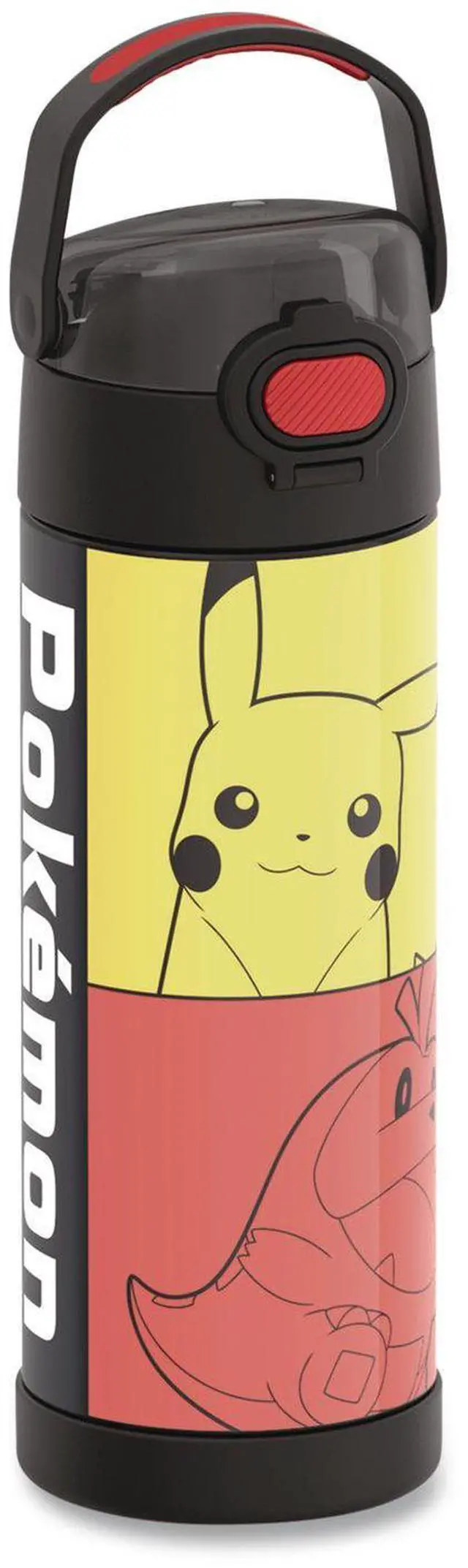 Main image of FUNtainer Pok?mon Stainless Steel Vacuum Insulated Water Bottle 16 oz Multicolor F42105PM6M