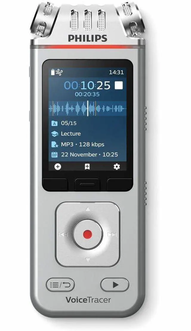 Main image of Philips Voice Tracer DVT4110 Digital Voice Recorder DVT4115