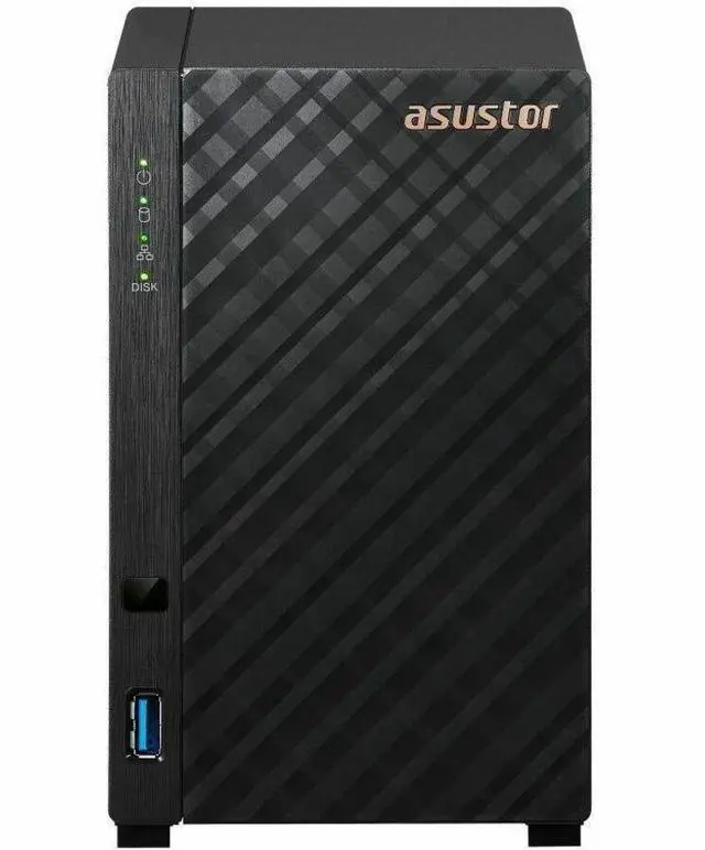 Alt view image 13 of 14 - Asustor AS1202T Drivestor 2 Gen 2 ,2 Bay NAS, Quad-Core 1.7GHz CPU, 2.5GbE Port, 1GB DDR4, Three USB 3.0 (Diskless)
