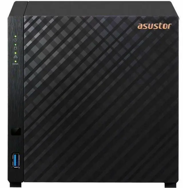 Alt view image 12 of 12 - Asustor AS1204T Drivestor 4 Gen 2, 4 Bay NAS - Quad-Core 1.7GHz CPU - 2.5GbE Port - 1GB DDR4 - 3x USB 3.2 Gen 1 (10Gbps) Type-A - 2.5 Gigabit Ethernet - 90W Power Supply (Diskless)