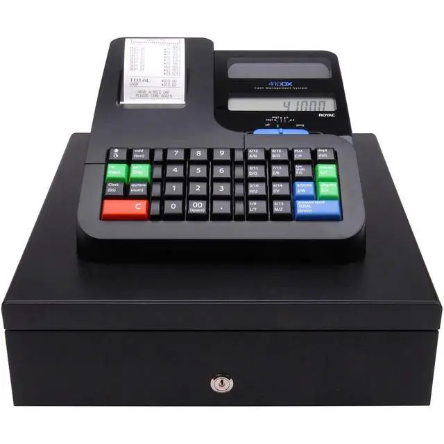 Alt view image 4 of 8 - Royal 410DX Cash Register System