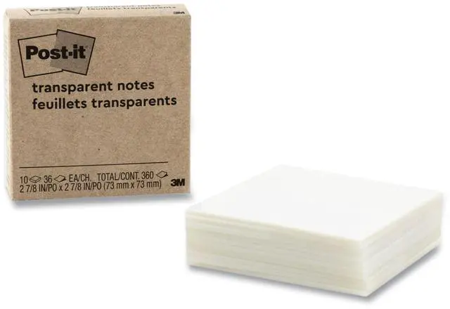 Alt view image 8 of 8 - Post-it Notes 2.8" x 2.8" Assorted Collection 30 Sheet/Pad 10 Pads/Pack (600-TRSPT-10P)