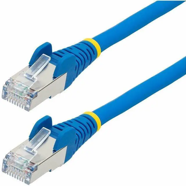 Alt view image 5 of 9 - StarTech 50ft Blue CAT6a Ethernet Cable Model NLBL-50F-CAT6A-PATCH