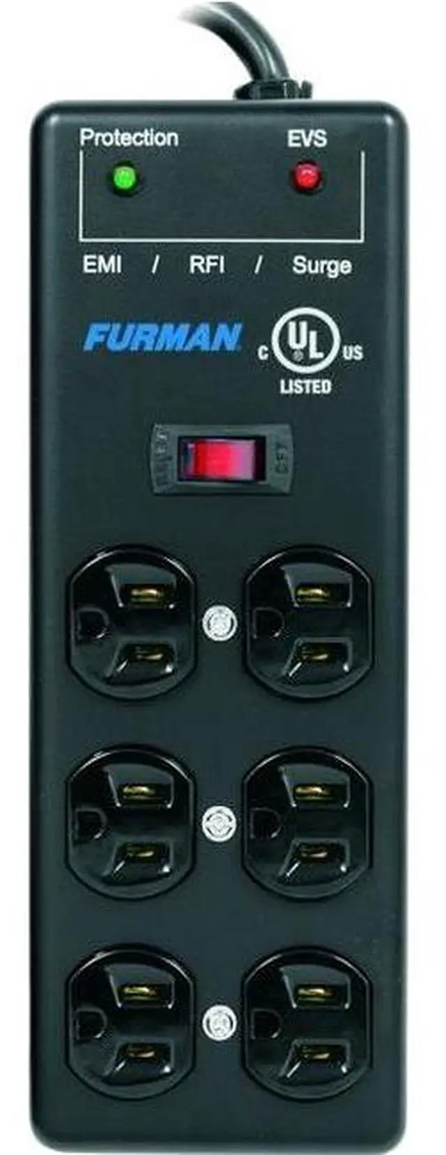 Alt view image 5 of 8 - Furman SS-6B-PRO Extreme Voltage Protect Surge Strip