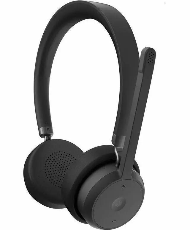 Alt view image 8 of 14 - Lenovo Wireless VoIP Headset (USB-A, Teams)