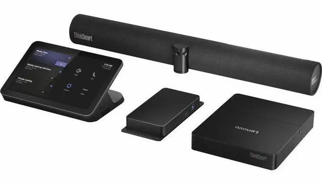 Alt view image 6 of 10 - Lenovo ThinkSmart Core Gen 2 12WN000CUS Video Conference Equipment - For Video Conferencing - 3840 x 2160 Video (Live) - 4K - 30 fps - 1 x Network (RJ-45) - 1 x HDMI In - 2 x HDMI Out - USB - Gigabit