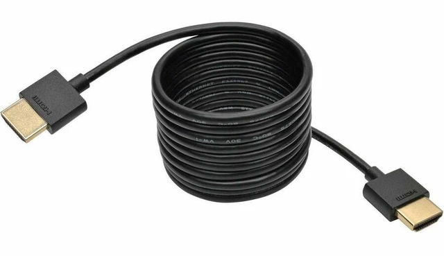 Main image of Tripp Lite Slim High-Speed HDMI Cable with Ethernet and Digital Video with Audio