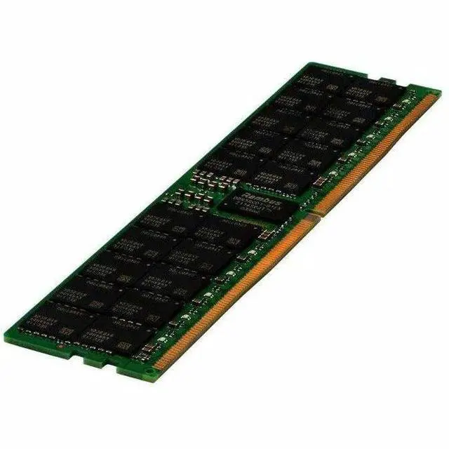Alt view image 3 of 3 - HPE 64GB DDR5 SDRAM Memory Module - For Server - 64 GB (1 x 64GB) - DDR5-5600/PC5-44800 DDR5 SDRAM - 5600 MHz Dual-rank Memory - CL46 - 1.10 V - Registered - 288-pin - DIMM