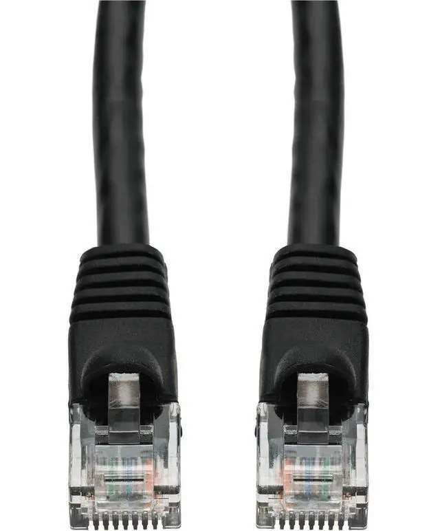 Alt view image 14 of 14 - AddOn 10ft RJ-45 (Male) to RJ-45 (Male) Straight Black Cat6 UTP PVC Copper Patch Cable - 10.01 ft Category 6 Network Cable for Network Device - First End: 1 x RJ-45 Male Network - Second End: 1 x RJ-4
