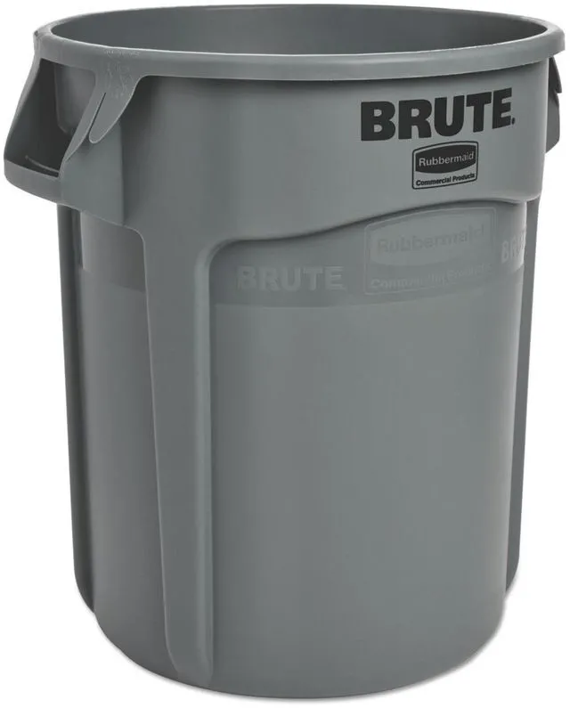 Alt view image 16 of 16 - Rubbermaid Commercial Brute Round Cont 20Gal 22-1/2"x19-3/8'x35-7/8" Gray