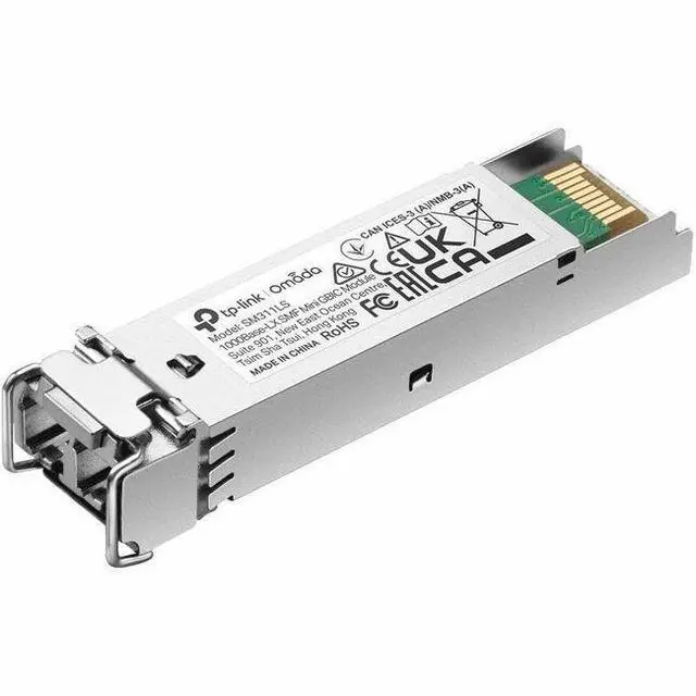 Alt view image 3 of 3 - TP-Link Omada 1000Base-LX SMF Mini GBIC Module (sm311ls)