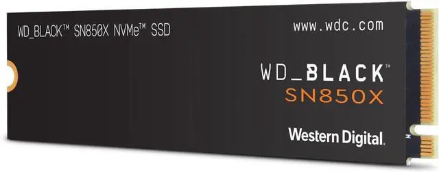 Alt view image 2 of 7 - WDBB9G0020BNC Western Digital Black SN850X 2TB PCIe 4.0 NVMe M.2 Internal SSD