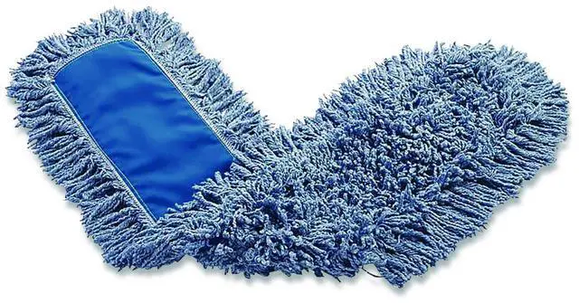 Main image of Rubbermaid Commercial Twisted Loop-Dust Mop Head 48x5 Blue FGJ25700BL00