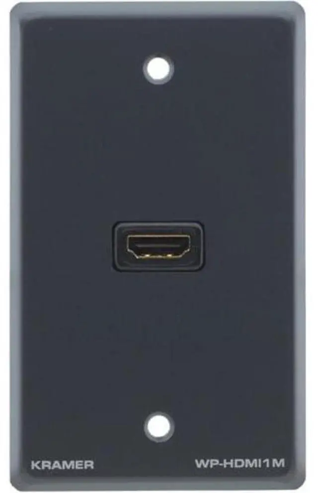 Main image of Kramer WP-HDMI1M One Gang Metal Wall Plate Insert
85-0023099