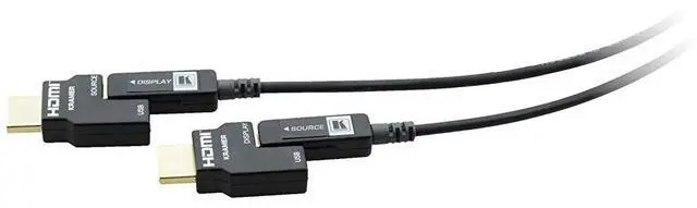 Main image of Kramer 50ft Active Plugable Optical HDMI Cable Plenum Rated