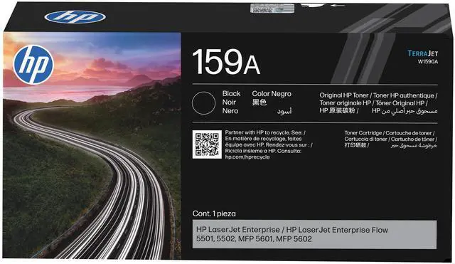 Main image of HP 159A BLACK ORIGINAL LASERJET TONER CARTRIDGE