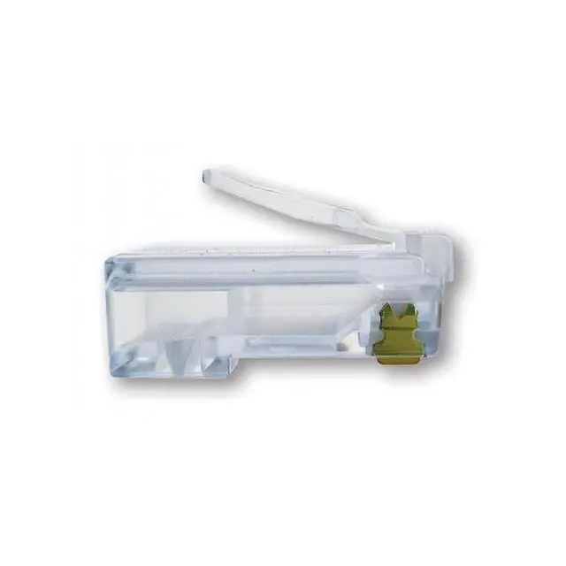 Alt view image 4 of 9 - Platinum Tools 100010C EZ-RJ45 Cat 6+ Connectors, Clamshell, 50-Pieces