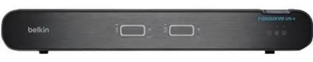 Main image of Belkin Universal 2nd Gen Secure KVM Switch 2-Port Dual Head w/CAC F1DN202KVMUN4