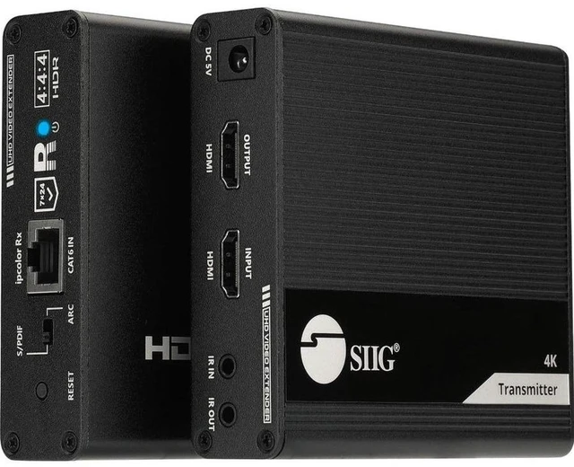 Main image of SIIG ipcolor 4K HDMI Extender Daisy Chain Transmission Kit 230ft CEH26M11S1
