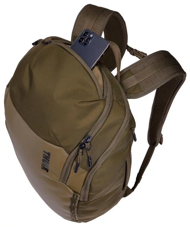Alt view image 5 of 7 - Thule Chasm Carrying Case Backpack Notebook Deep Khaki 3205223