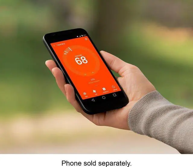Alt view image 6 of 6 - Google PRO Nest Learning Thermostat 3rd Gen T3008US Stainless Steel