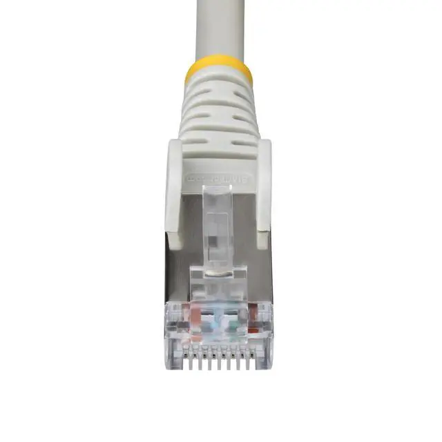 Alt view image 4 of 7 - StarTech 3ft Gray CAT6a Ethernet Cable Snagless RJ45 10G 100W PoE S/FTP LSZH 27AWG Pure Copper 500MHz Shielded Network Patch Cord