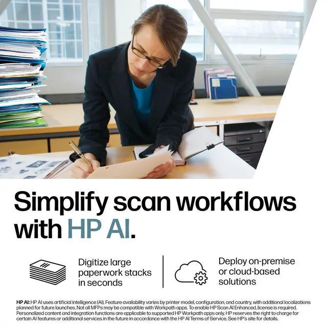 Alt view image 3 of 7 - HP LASERJET ENT MFP 5601DN PRINTER, A29Z5A
