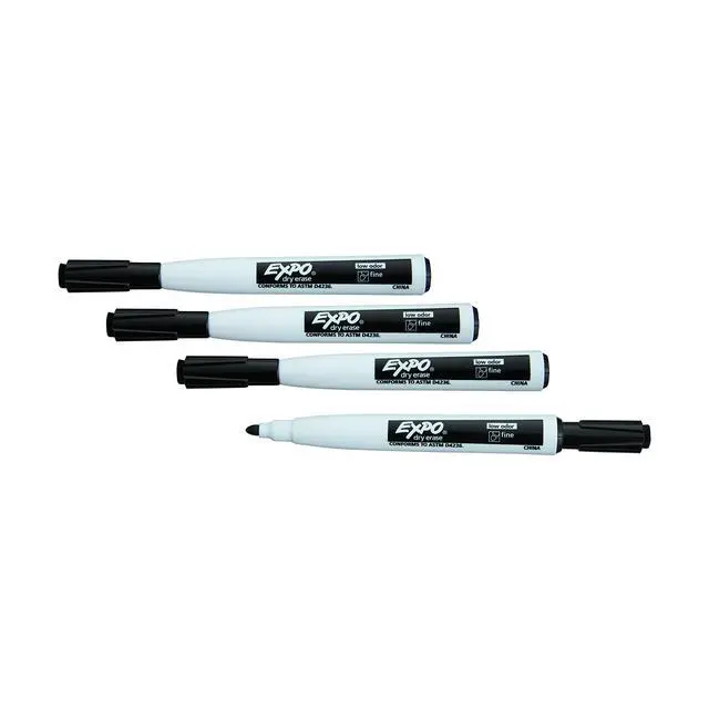 Alt view image 5 of 7 - EXPO DRY ERASE MAGNETIC FINE 4CT BLK