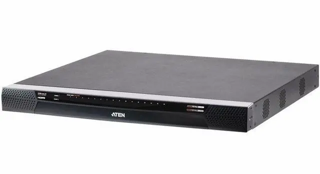 Main image of ATEN 1-Local/2-Remote Access 16-Port Multi-Interface Cat 5 KVM over IP Switch TAA