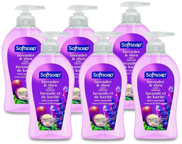 Main image of Liquid Hand Soap Pumps Lavender Shea Scent 6/Carton US07058A