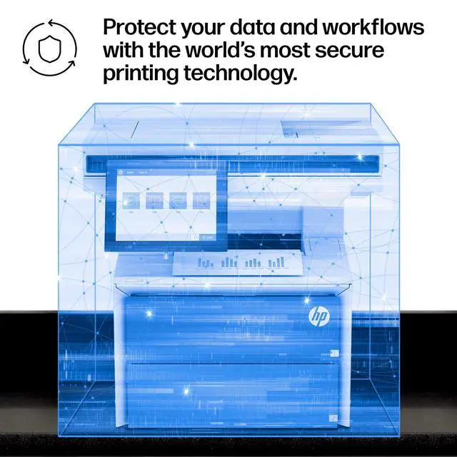 Alt view image 2 of 7 - HP LaserJet Enterprise 5602dn Wired Multifunction Printer Monochrome 675S3A