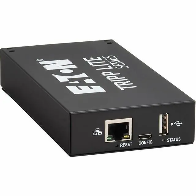 Alt view image 4 of 5 - Tripp Lite series SRCOOLNETLXE Remote Cooling Management SNMP/Web Interface Module