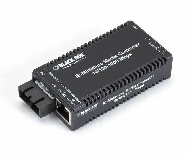 Main image of Black Box MultiPower Miniature Transceiver/Media Converter