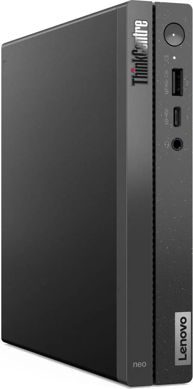 Alt view image 8 of 12 - Lenovo ThinkCentre neo 50q Gen 5 13B9005UUS Desktop Computer - Intel Core i5 13th Gen i5-13420H - 16 GB - 256 GB PCI Express NVMe 4.0 x4 SSD - Tiny - Black - Intel Chip - Windows 11 Pro - Intel UHD Gr