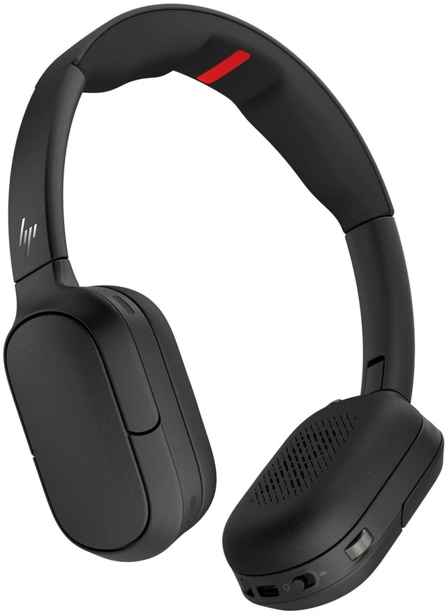 Alt view image 3 of 10 - Poly Focus 625 Fold Headset - Microsoft Teams Certification - Stereo - USB, Mini-phone (3.5mm) - Wired/Wireless - Bluetooth - Over-the-head - Binaural - Supra-aural - C56XSAA#AC3