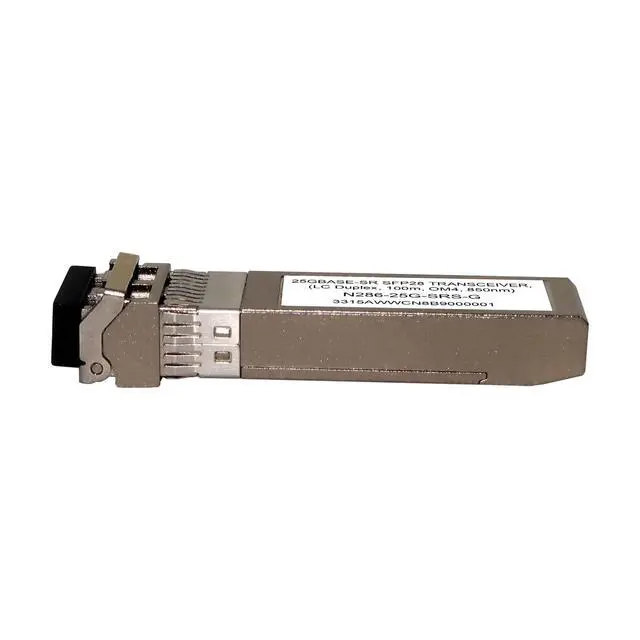 Alt view image 11 of 12 - Tripp Lite by Eaton SFP28 Transceiver - 25GBase-SR, LC Duplex MMF, 25 Gbps, 850 nm, 100 m (328 ft.) - For Optical Network, Data Networking, Server, Switching Network - N286-25G-SRS-G