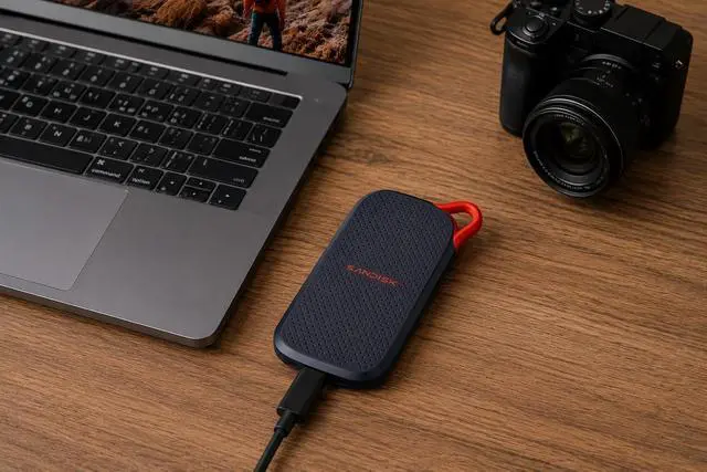 Alt view image 2 of 5 - SANDISK EXTREME PORTABLE SSD CROWN USB 3.2 GEN 2 2TB EXTERNAL DRIVES