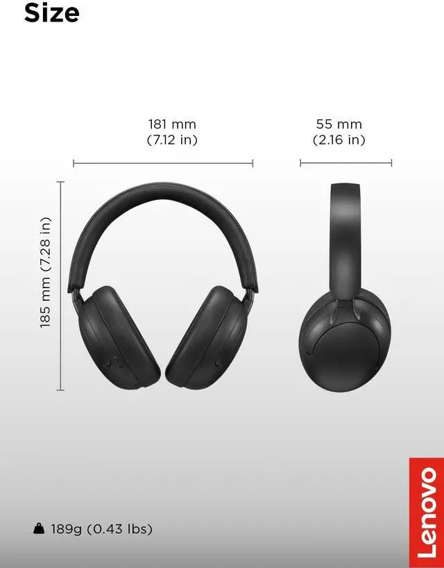 Alt view image 14 of 14 - Lenovo Wireless Headset 2000