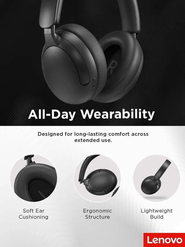 Alt view image 13 of 14 - Lenovo Wireless Headset 2000
