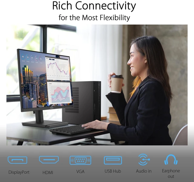Alt view image 12 of 14 - Asus BE249QG-R 24" Class Full HD LED Monitor - 16:9 - TAA Compliant - 23.8" Viewable - In-plane Switching (IPS) Technology - LED Backlight - 1920 x 1080 - 16.7 Million Colors - Adaptive Sync