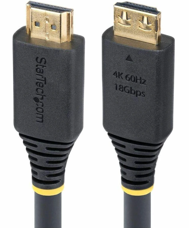 Main image of StarTech 7m 23ft High Speed HDMI Cable with Gripping Connectors 4K 60Hz/1440p 144Hz 18Gbps UHD HDMI Cord TPE Jacket