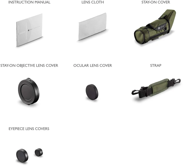 Alt view image 3 of 7 - Hawke Optics Nature-Trek Spotting Scope 20-60x80