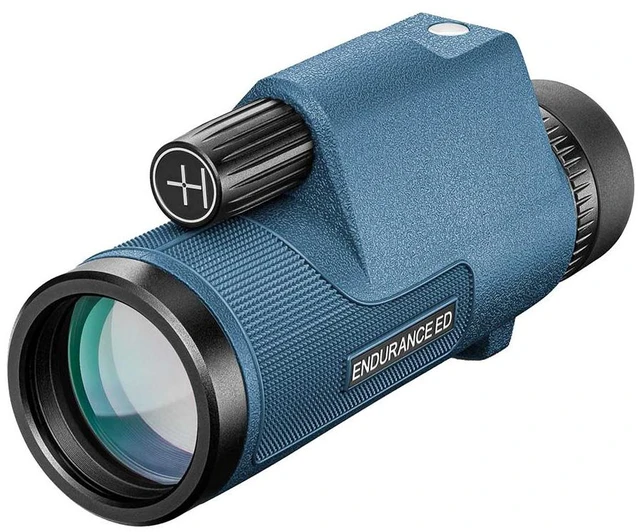 Main image of Hawke Optics Endurance ED Marine Binoculars 7x42 Monocular - Blue w/Compass