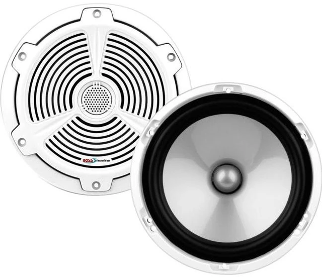 Alt view image 18 of 20 - Boss Audio Mr652c 6.5" 2-Way Marine Speakers - (Pair) White
