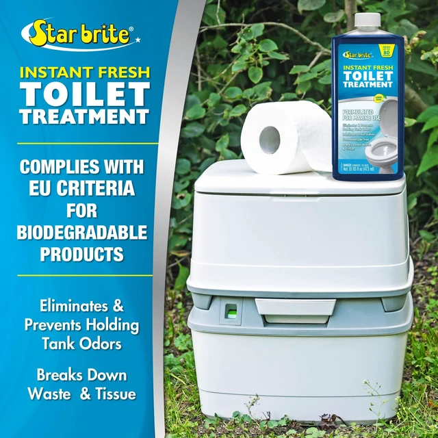Alt view image 3 of 4 - Star brite Instant Fresh Toilet Treatment - Lemon Scent - 8 oz *6 Pack