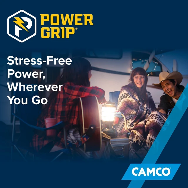 Alt view image 6 of 6 - Camco Power Grip RV 12" 30Amp Circuit Analyzer Dogbone - Integrated Surge Protection